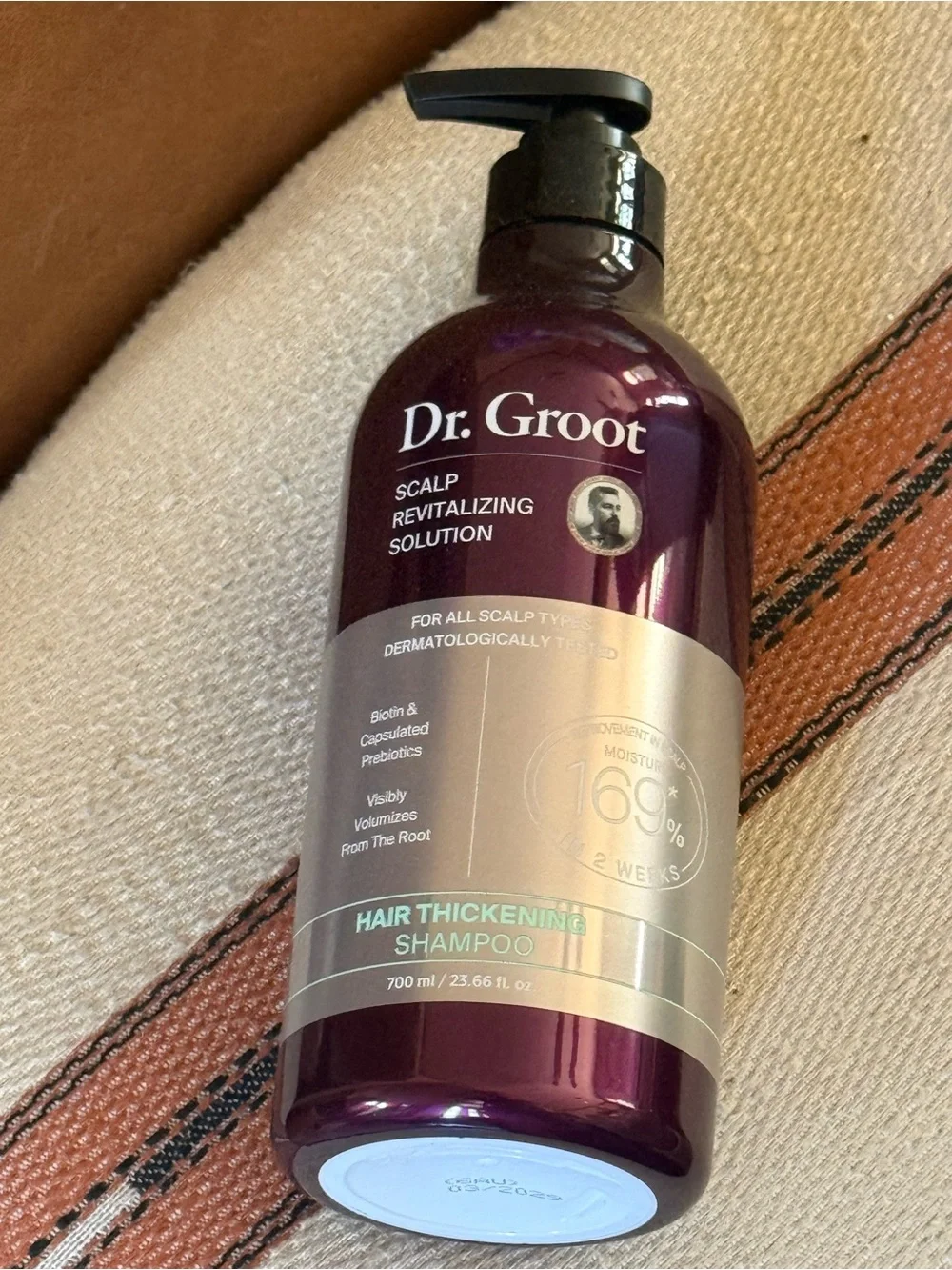 Dr Groot hair scalp revitalizing thickening shampoo unisex